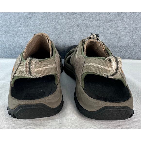 Keen Newport H2 Men\'s 8 Suede Beige & Green Water Shoes Outdoor Hiking Neutral main image 6